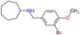 N-(3-bromo-4-methoxybenzyl)cycloheptanamine