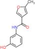 N-(3-hydroxyphenyl)-5-methylfuran-3-carboxamide