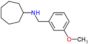 N-(3-methoxybenzyl)cycloheptanamine