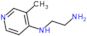 N-(3-methyl-4-pyridyl)ethane-1,2-diamine