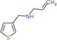 N-(thiophen-3-ylmethyl)prop-2-en-1-amine