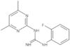 N-(4,6-Dimethyl-2-pyrimidinyl)-N′-(2-fluorophenyl)guanidine
