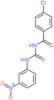 4-chloro-N-[(3-nitrophenyl)carbamothioyl]benzamide