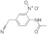 3-Nitro-4-acetylaminobenzeneacetonitrile