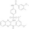 N-[4-[[[3-[(3,5-Dimethoxyphenyl)amino]-2-quinoxalinyl]amino]sulfonyl]phenyl]-3-methoxy-4-methylben…