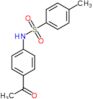 N-(4-acetylphenyl)-4-methylbenzenesulfonamide