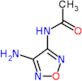 N-(4-amino-1,2,5-oxadiazol-3-yl)acetamide