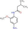 N-(4-amino-2-methoxyphenyl)-3-methylbutanamide