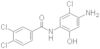 N-(4-Amino-5-chloro-2-hydroxyphenyl)-3,4-dichlorobenzamide