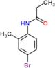 N-(4-bromo-2-methylphenyl)propanamide