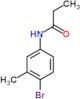 N-(4-bromo-3-methylphenyl)propanamide