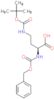 (2S)-2-{[(Benzyloxy)carbonyl]amino}-4-({[(2-methyl-2-propanyl)oxy]carbonyl}amino)butanoic acid