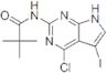 Propanamide, N-(4-chloro-5-iodo-7H-pyrrolo[2,3-d]pyrimidin-2-yl)-2,2-dimethyl-