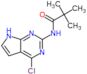 N-(4-chloro-7H-pyrrolo[2,3-d]pyrimidin-2-yl)-2,2-dimethylpropanamide
