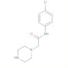 1-Piperazineacetamide, N-(4-chlorophenyl)-