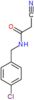 N-(4-chlorobenzyl)-2-cyanoacetamide