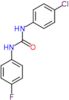 N-(4-Chlorophenyl)-N′-(4-fluorophenyl)urea