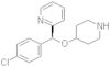 (S)-2-[(4-Chlorophenyl)(4-piperidinyloxy)methyl]pyridine
