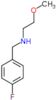 N-(4-fluorobenzyl)-2-methoxyethanamine