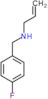 N-(4-fluorobenzyl)prop-2-en-1-amine