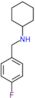 N-(4-fluorobenzyl)cyclohexanamine