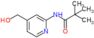 N-[4-(hydroxymethyl)pyridin-2-yl]-2,2-dimethylpropanamide