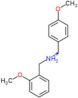 Benzenemethanamine, 4-methoxy-N-[(2-methoxyphenyl)methyl]-, hydrochloride (1:1)