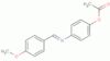 Phénol, 4-[(E)-[(4-méthoxyphényl)méthylène]amino]-, 1-acétate