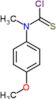 (4-methoxyphenyl)methylcarbamothioic chloride