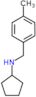 N-(4-methylbenzyl)cyclopentanamine