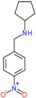 N-(4-nitrobenzyl)cyclopentanamine