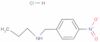 Benzenemethanamine, 4-nitro-N-propyl-, hydrochloride (1:1)