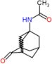 N-(4-oxotricyclo[3.3.1.1~3,7~]dec-1-yl)acetamide