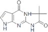 Propanamide, N-(4,7-dihydro-4-oxo-3H-pyrrolo[2,3-d]pyrimidin-2-yl)-2,2-dimethyl-