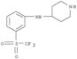 4-Piperidinamine,N-[3-[(trifluoromethyl)sulfonyl]phenyl]-