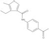 N-(4-Acetylphenyl)-4-ethyl-5-methyl-3-thiophenecarboxamide