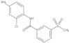 N-(4-Amino-2-chlorophenyl)-3-(methylsulfonyl)benzamide