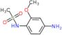 N-(4-amino-2-methoxyphenyl)methanesulfonamide