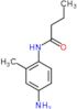 N-(4-amino-2-methylphenyl)butanamide