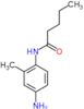 N-(4-amino-2-methylphenyl)pentanamide