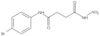 4-[(4-Bromophenyl)amino]-4-oxobutanoic acid hydrazide