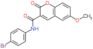 N-(4-bromophenyl)-6-methoxy-2-oxo-2H-chromene-3-carboxamide