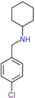 N-(4-chlorobenzyl)cyclohexanamine