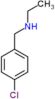 N-(4-chlorobenzyl)ethanamine