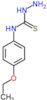 N-(4-ethoxyphenyl)hydrazinecarbothioamide