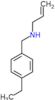 N-(4-ethylbenzyl)prop-2-en-1-amine