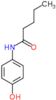 N-(4-hydroxyphenyl)pentanamide