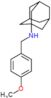 N-(4-methoxybenzyl)tricyclo[3.3.1.1~3,7~]decan-1-amine