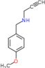 N-(4-methoxybenzyl)prop-2-yn-1-amine