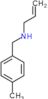 N-(4-methylbenzyl)prop-2-en-1-amine